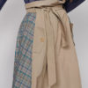 Skirt KEILY. Natural fabrics, original design, handmade embroidery