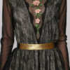 Dress BRITNEY. Natural fabrics, original design, handmade embroidery
