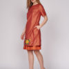 Dress SADORA R. Natural fabrics, original design, handmade embroidery