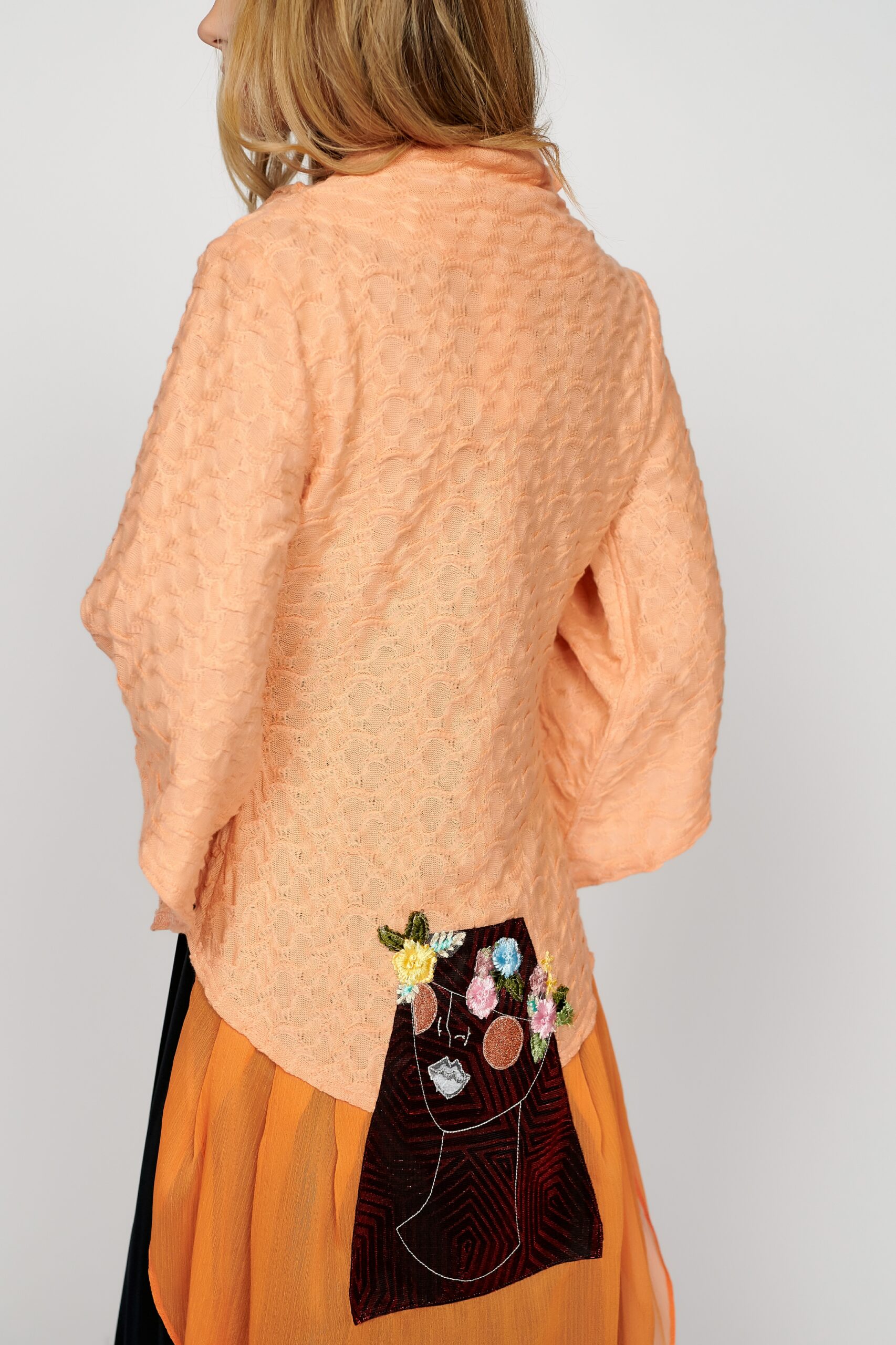 Jacket OSTRIS P. Natural fabrics, original design, handmade embroidery