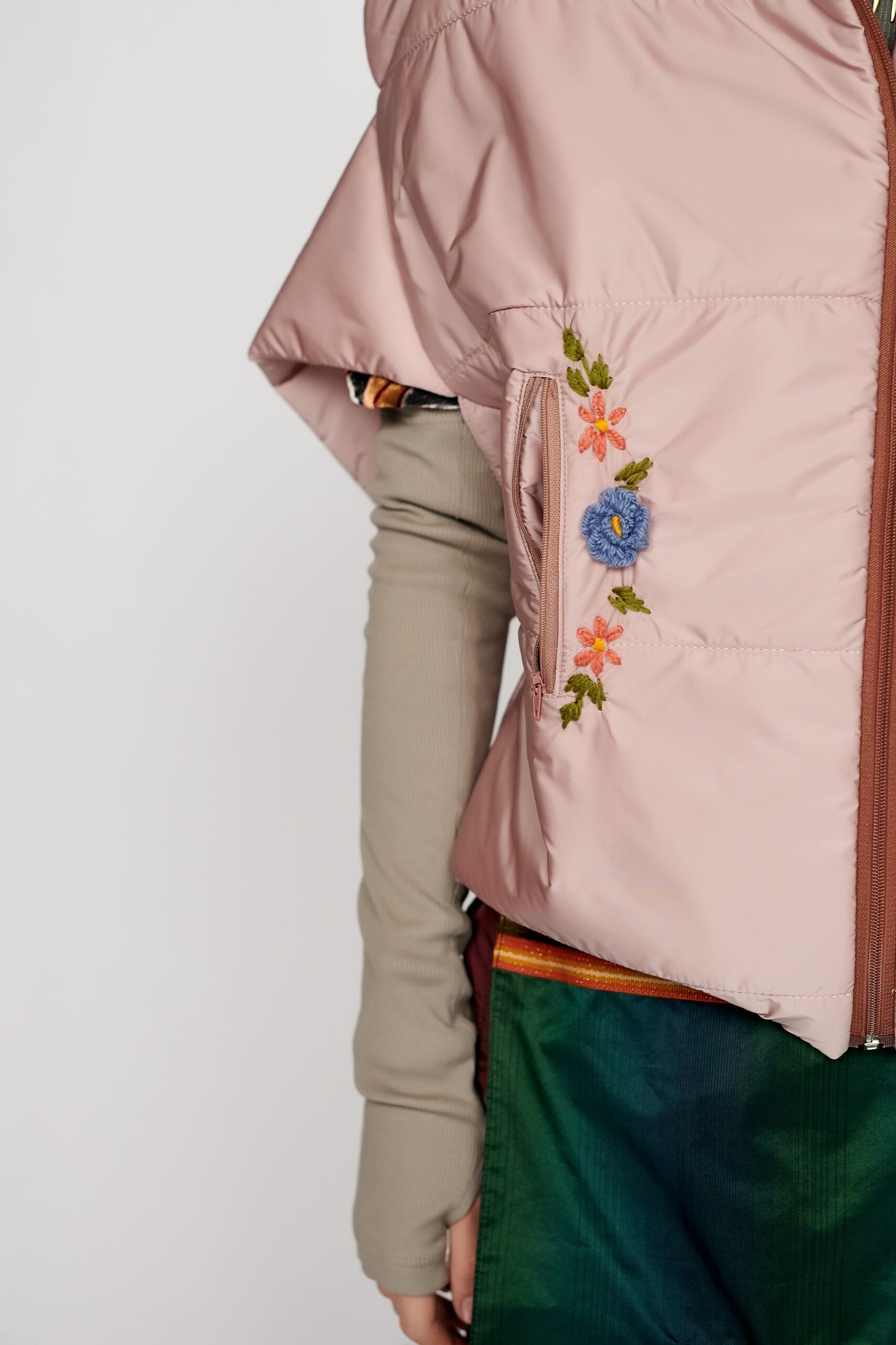 Jacket RUBEN RO. Natural fabrics, original design, handmade embroidery