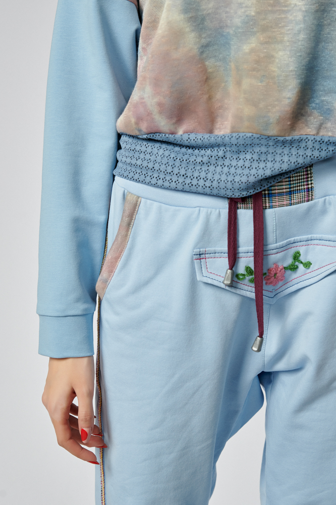 Pants DANY AL. Natural fabrics, original design, handmade embroidery