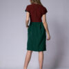 Dress IRENA V. Natural fabrics, original design, handmade embroidery