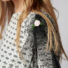 Blouse ARIA 21 N. Natural fabrics, original design, handmade embroidery