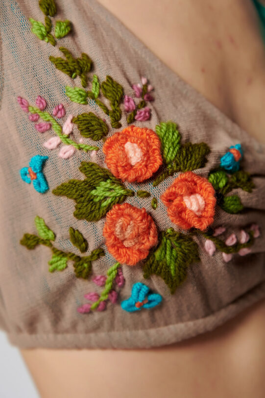 Bolero VILY B. Natural fabrics, original design, handmade embroidery
