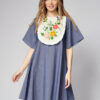 Dress JOANNA AL. Natural fabrics, original design, handmade embroidery