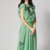 Dress ROMINA V. Natural fabrics, original design, handmade embroidery