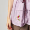 Vest HILDA M. Natural fabrics, original design, handmade embroidery