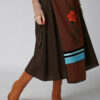 ROMINA Skirt. Natural fabrics, original design, handmade embroidery
