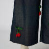 CERRY Pants. Natural fabrics, original design, handmade embroidery
