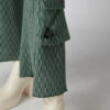 Pantalon POLIA V. Materiale naturale, design unicat, cu broderie si aplicatii handmade