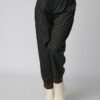 Pantalon YANIS. Materiale naturale, design unicat, cu broderie si aplicatii handmade