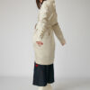 ANATOL Overcoat. Natural fabrics, original design, handmade embroidery
