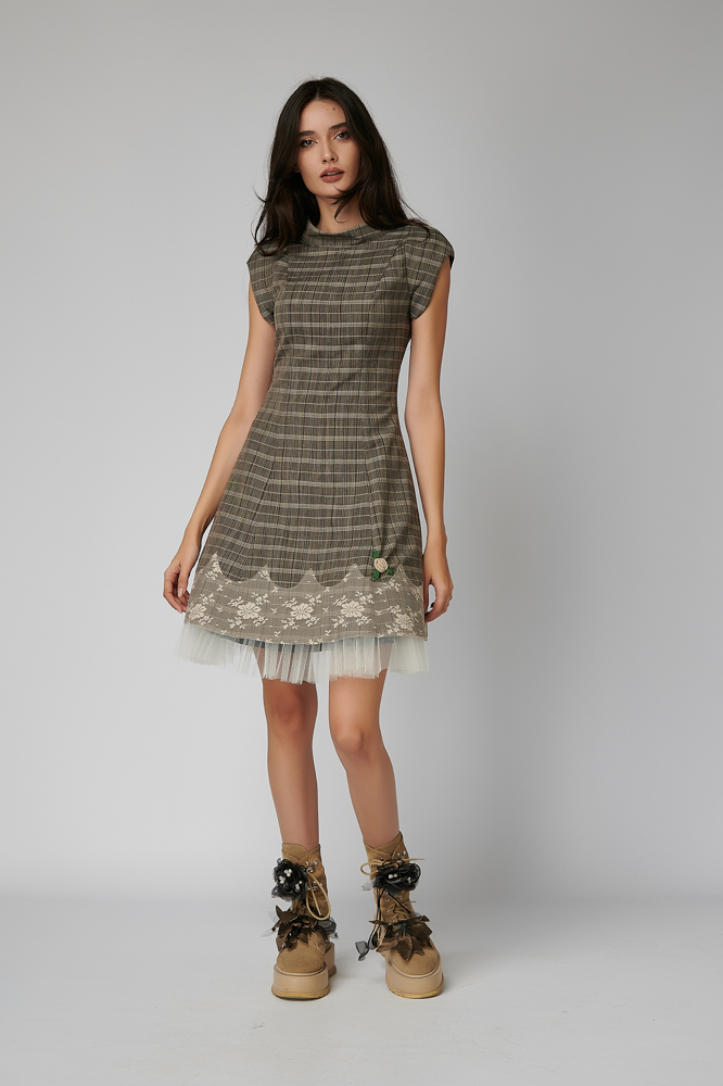 EMILY G Dress. Natural fabrics, original design, handmade embroidery