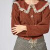 Juliana M Sweater. Natural fabrics, original design, handmade embroidery