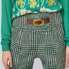 CALY V Trousers. Natural fabrics, original design, handmade embroidery