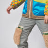Pantalon SKI - BRUMA. Materiale naturale, design unicat, cu broderie si aplicatii handmade