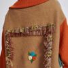 Overcoat ODIN. Natural fabrics, original design, handmade embroidery