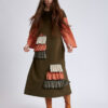 Dress RAVIOLA K. Natural fabrics, original design, handmade embroidery