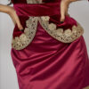 Skirt BELLAMY. Natural fabrics, original design, handmade embroidery