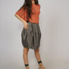 Skirt GABRA G. Natural fabrics, original design, handmade embroidery