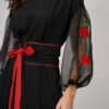 Dress AURELIA 2. Natural fabrics, original design, handmade embroidery