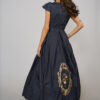Dress CHLOE. Natural fabrics, original design, handmade embroidery
