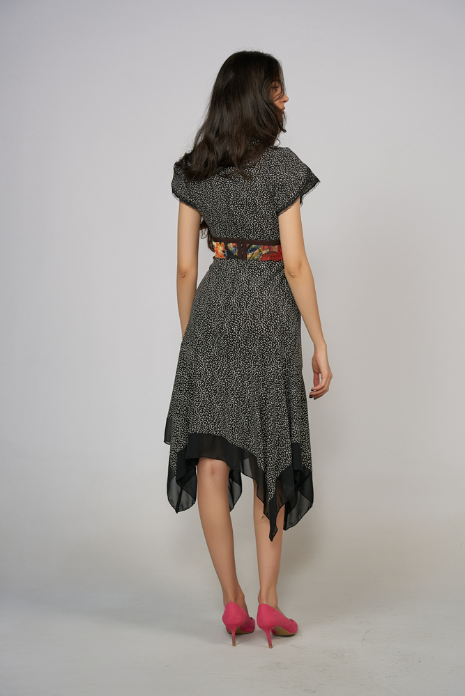 Dress NETTY B. Natural fabrics, original design, handmade embroidery
