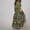 Dress VOLGA 22. Natural fabrics, original design, handmade embroidery